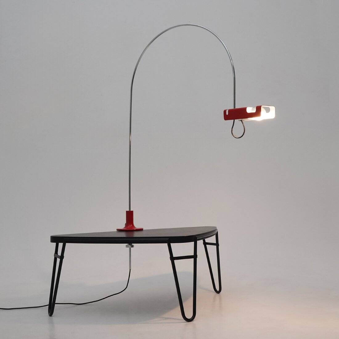Spider Clamp table lamp by Joe Colombo for Oluce, 1960s