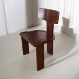 Chaise bistrot brutaliste