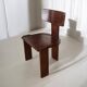 Chaise bistrot brutaliste