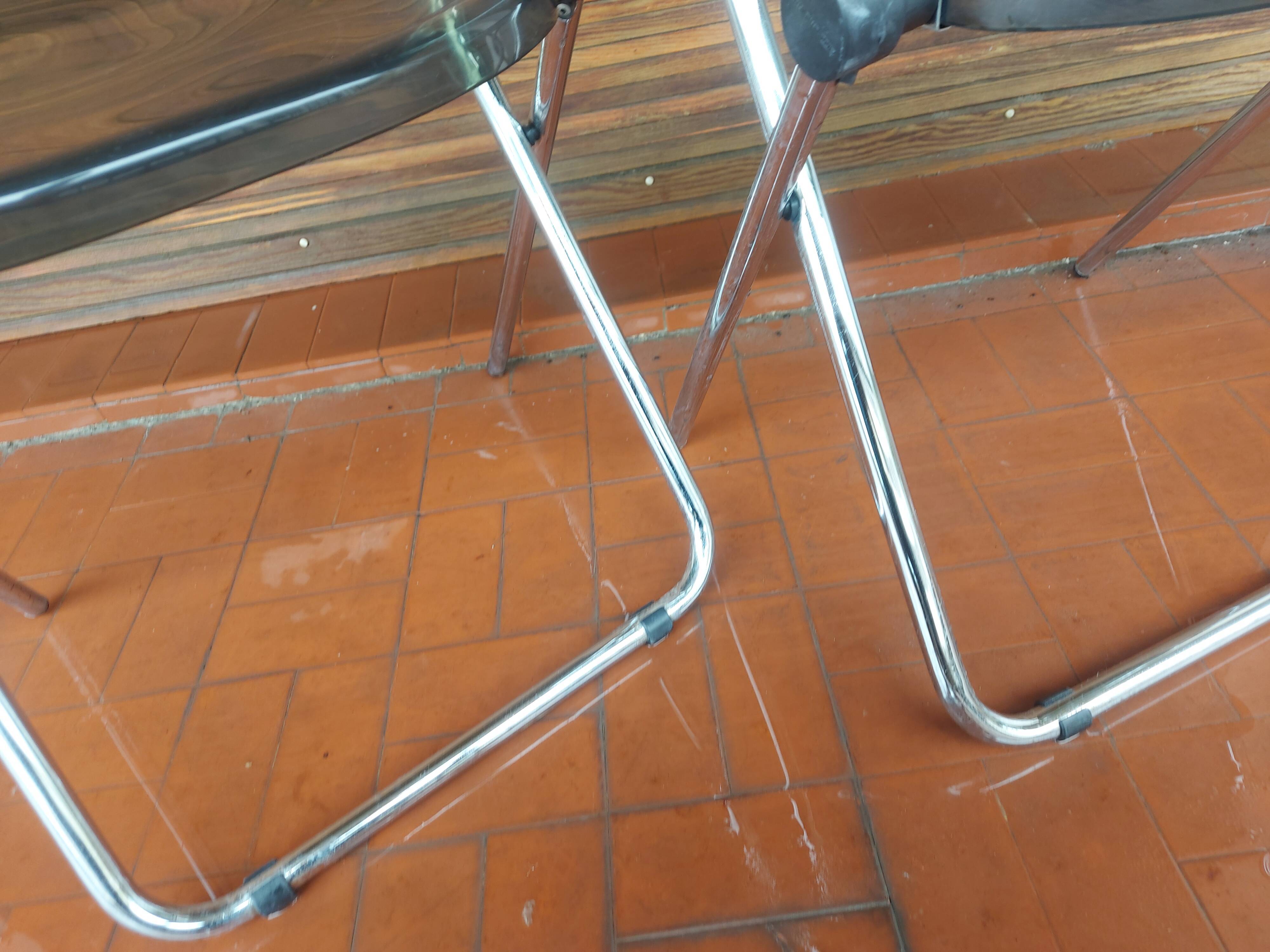 2 folding chairs in plexi , Itialienne , 2inn in Lissone