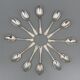 Cutlery set in metal ravinet d'enfert model dauphin 109 pieces