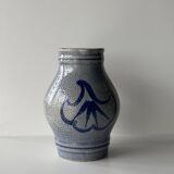 West Germany blue carafe H19.5
