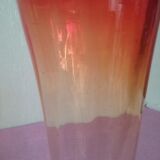 Glass art deco vase