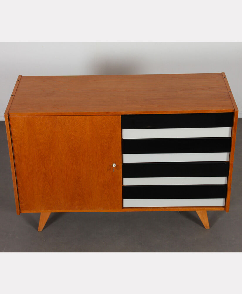 oak chest of drawers by Jiri Jiroutek, model U458, 1960s