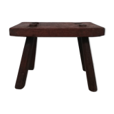 Tabouret de traite brutaliste