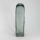 Vase en verre bullé