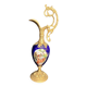 Royal blue porcelain ewer signed early 20th century
