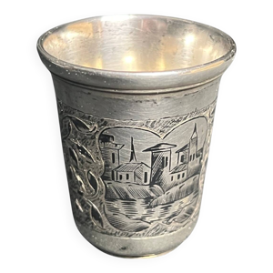 Gobelet à vodka argent