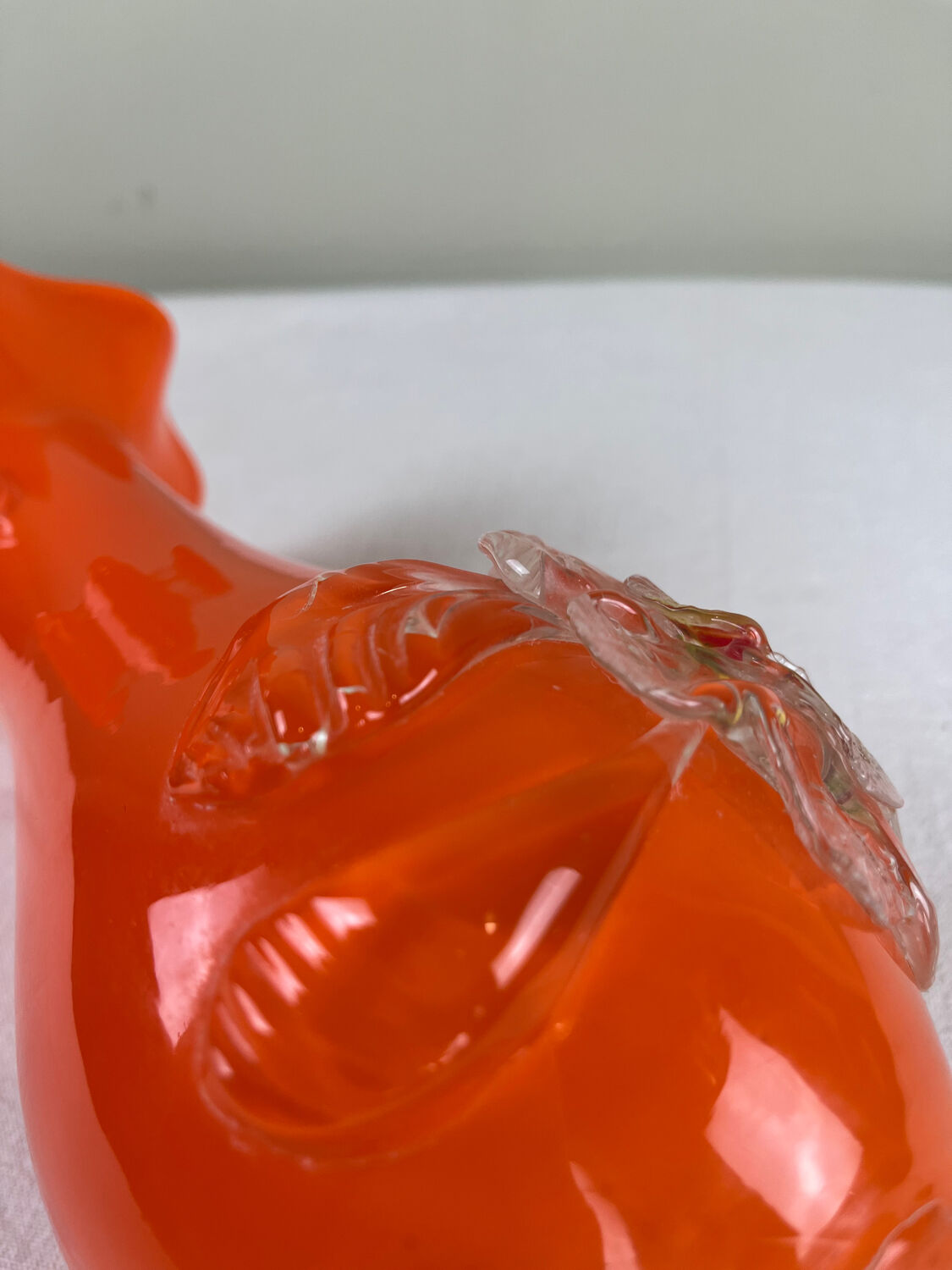 Blown glass vase from Murano