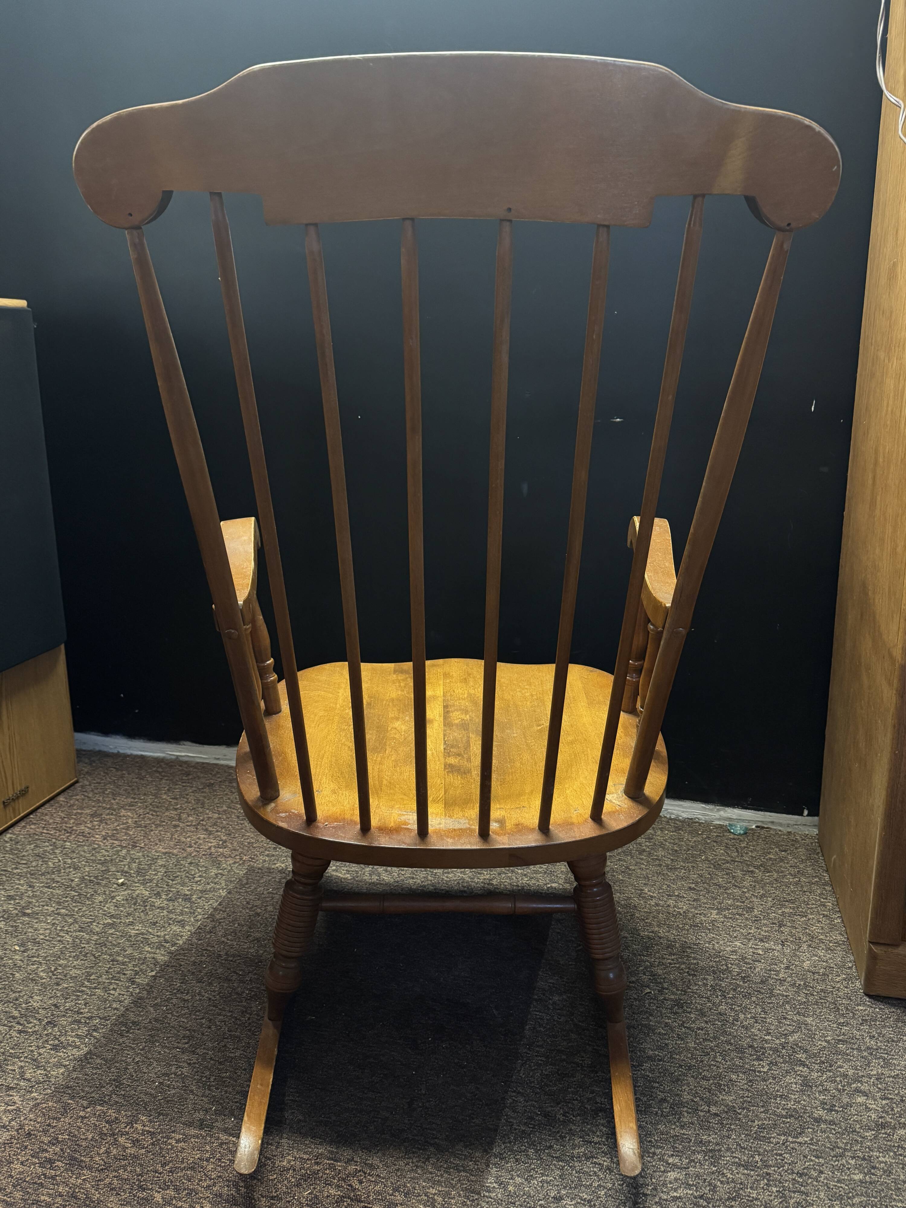 Wooden rocking chair – rocking armchair