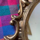 Golden rockery mirror