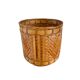 Panier tressé / cache pot vintage