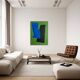 Toile tendue "echoes of balance" signée Bodasca