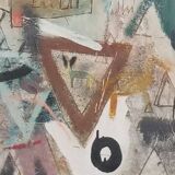 CHAVIGNOT Pierre (1958) - Mixed media on canvas - 89 * 115.5 cms
