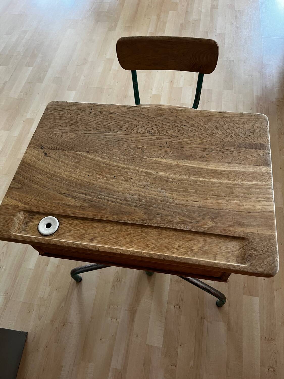 1950s school desk