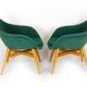 Fauteuils par Miroslav Navratil pour Tatra Nábytok, années 1960, ensemble de 2
