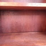 Bookcase forming showcase styleLouis XVI marble top