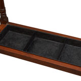 Arts and crafts umbrella stand in mahogany