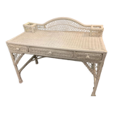 Rattan desk