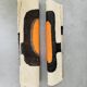 Pair of 70's wool rugs/bedside mats, Scandinavian style.