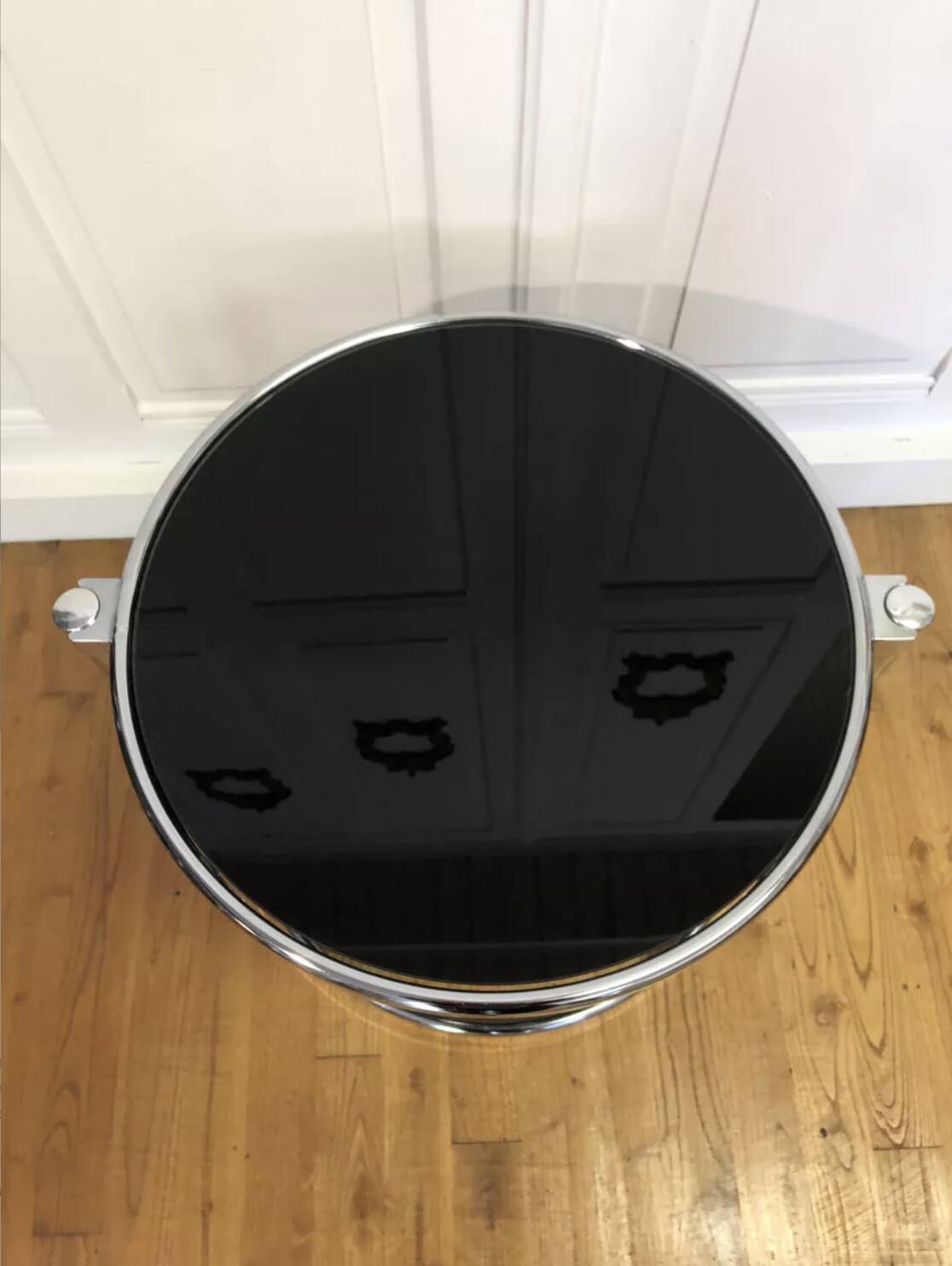 Leitmotiv-Swivel 3-tier coffee table