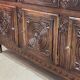 1950s oak sideboard in the style of Robert Micheau Vernez