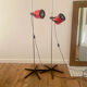 Pair of vintage floor lamps