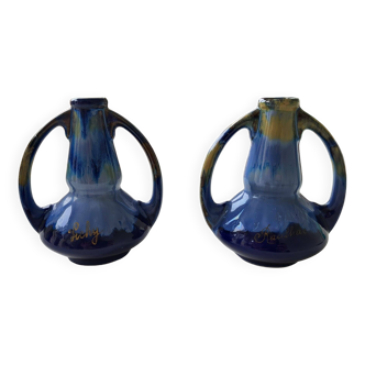Two Alpho vases "Vichy" and "Raulhac"