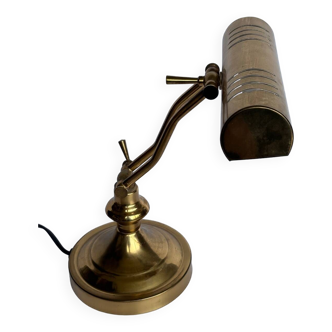 Brass notary lamp