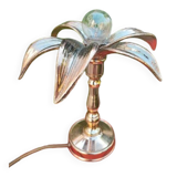 Vintage palm tree lamp by Willy Daro.