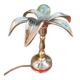 Vintage palm tree lamp by Willy Daro.