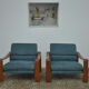Ensemble salon en teck scandinave, années 1970, ensemble de 3