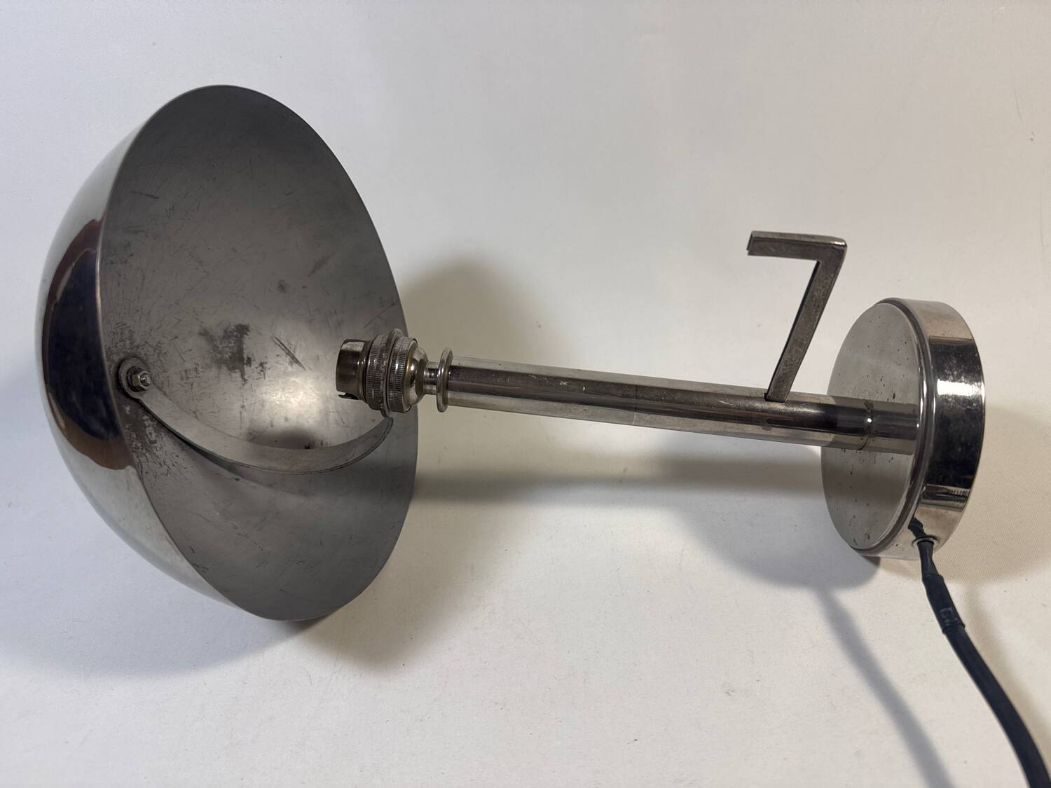 Lampe art deco en Nickel 1930