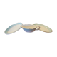 2 Small oval dishes model by Henri Sarreguemines Digoin, 30's