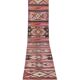 Vintage Turkish hallway rug 70x700 cm