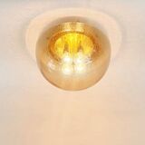 Large Space Age Mushroom-Shaped Ceiling Light from Limburg, Germany, 1970s