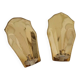 Pair Of Mid Century Swedish Brass Sconces