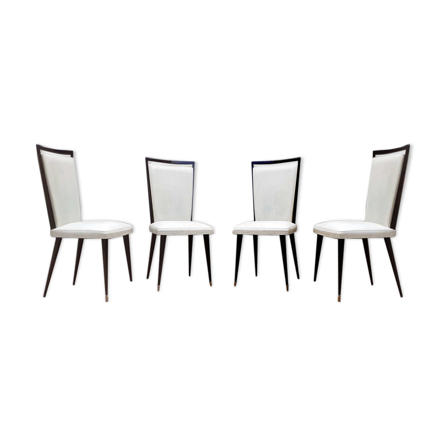 Four vintage chairs 60s