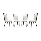 Four vintage chairs 60s