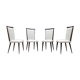 Four vintage chairs 60s