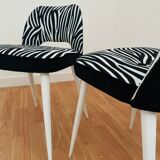 Duo of restored chairs