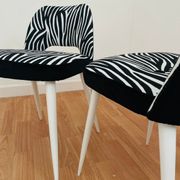 Duo of restored chairs