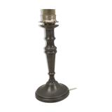 Pewter lamp foot 28 cm