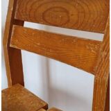 Pair of chairs the arcs Charlotte Perriand