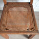 Chaise cannée art déco vintage.