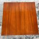 Teak coffee table with hairpin legs