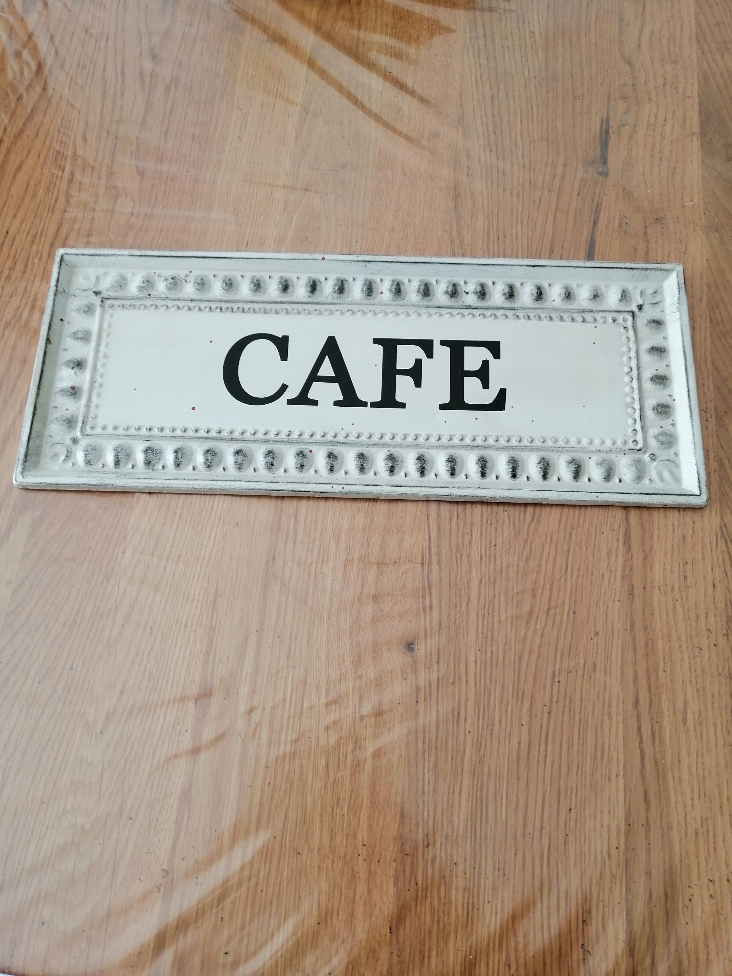 Sheet advertising plate