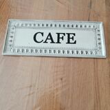 Sheet advertising plate