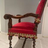 Louis XIII style armchair