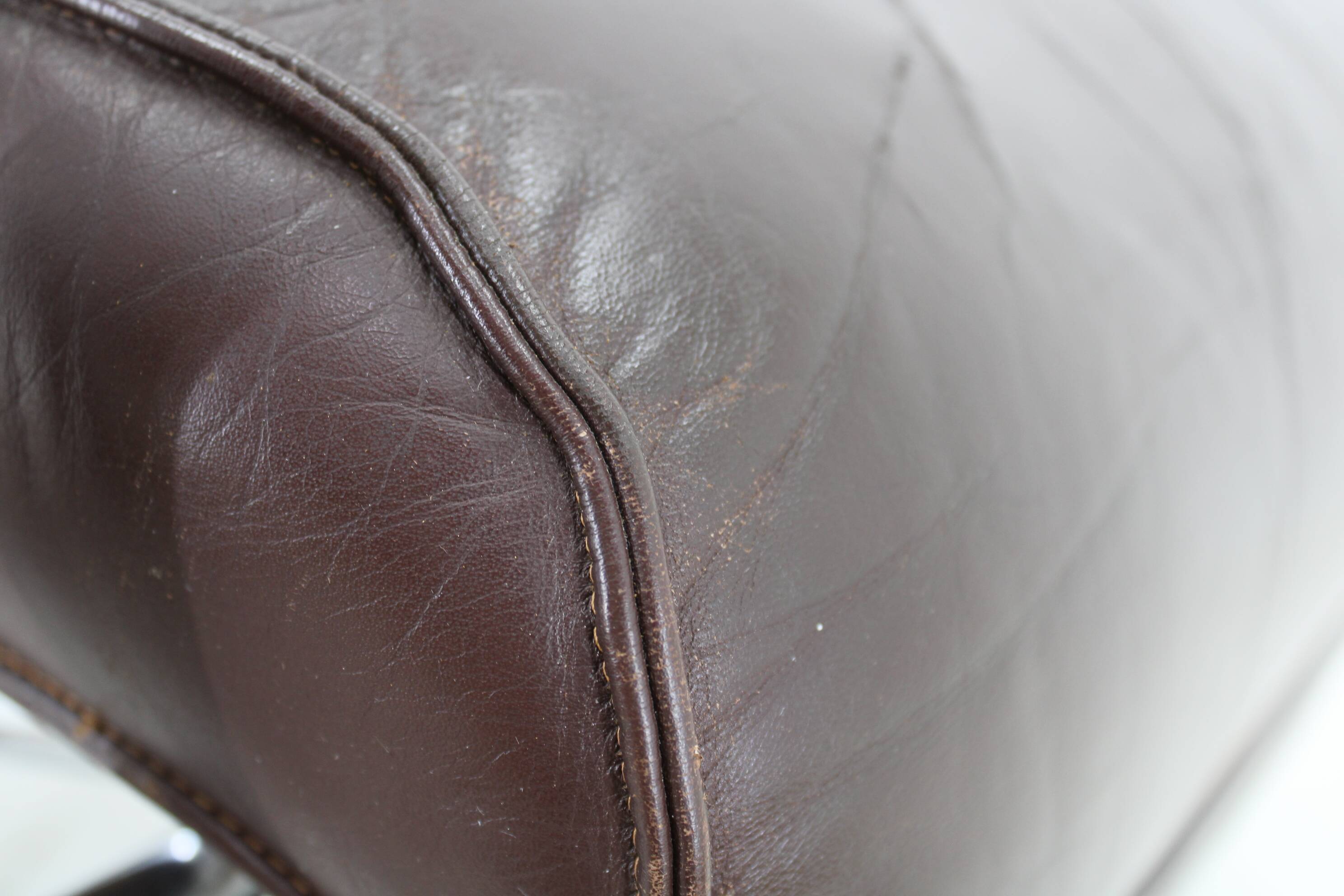 1950s Pair of Tubular Armchairs in Leather, Czechoslovakia